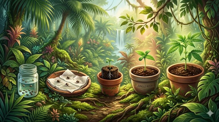 Faire germer graines de cannabis en 5 étapes