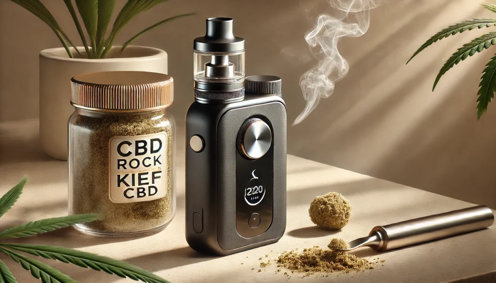 vapoter critaux CBD