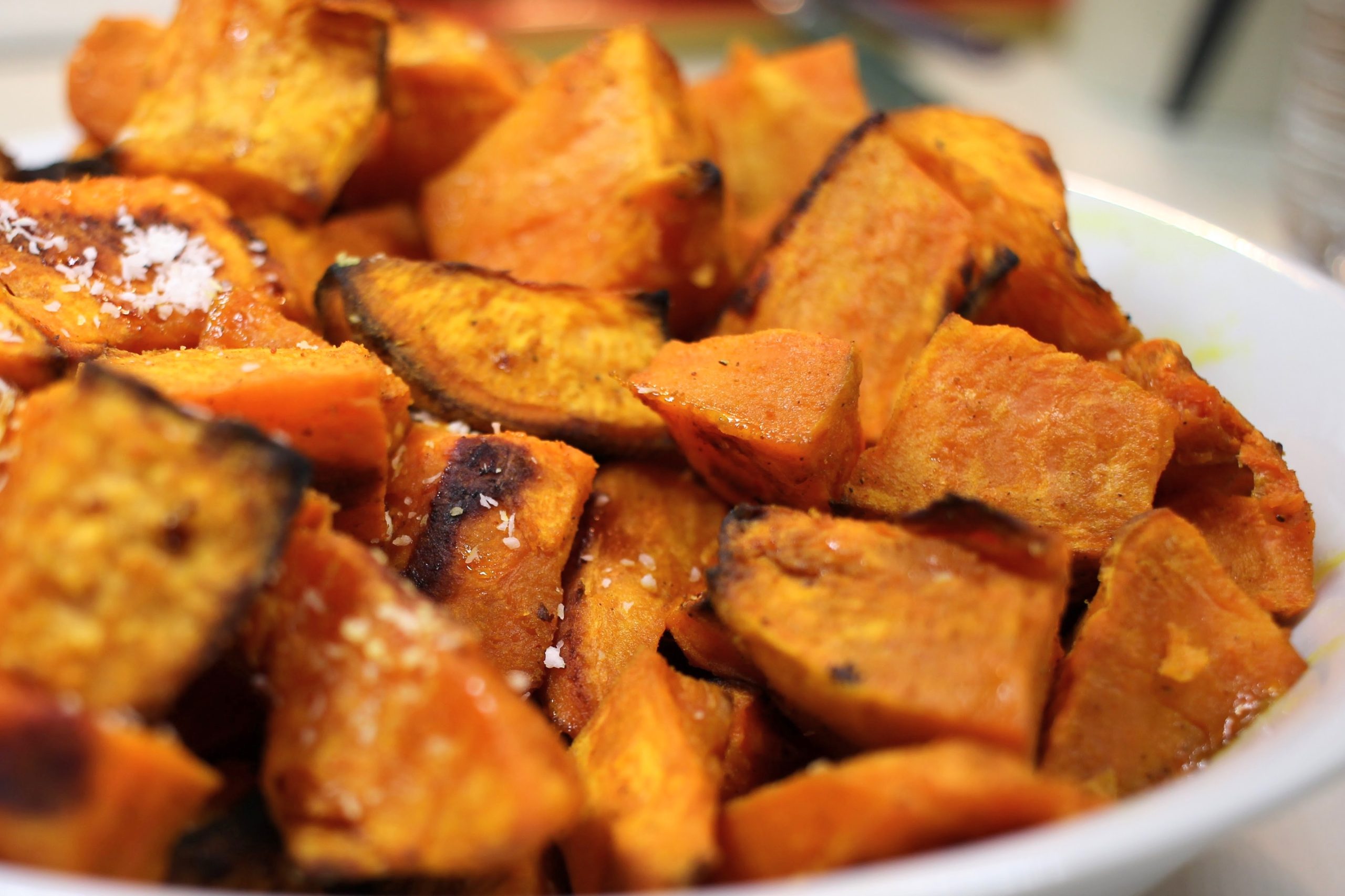 Patate douce rôtie aux épices