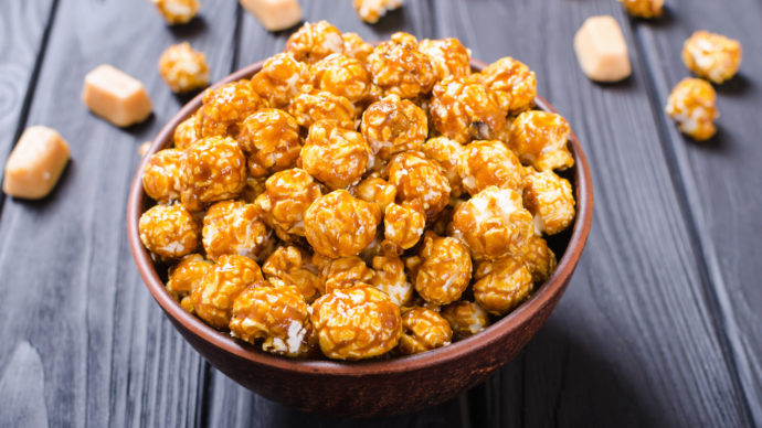 Popcorn caramel beurre salé