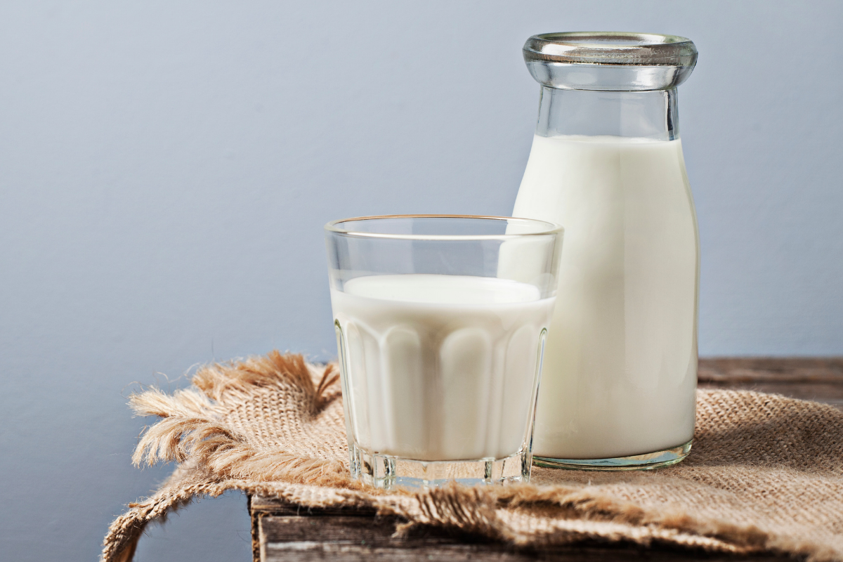 boire du lait et  thc