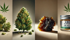 Fleurs CBD vs Résine CBD