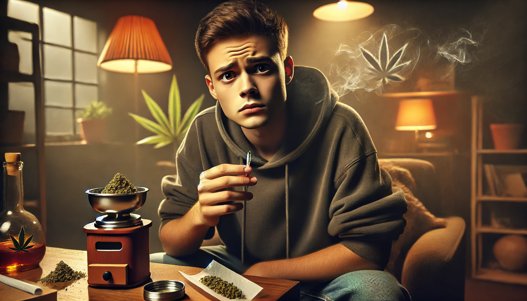 does not feel any effects