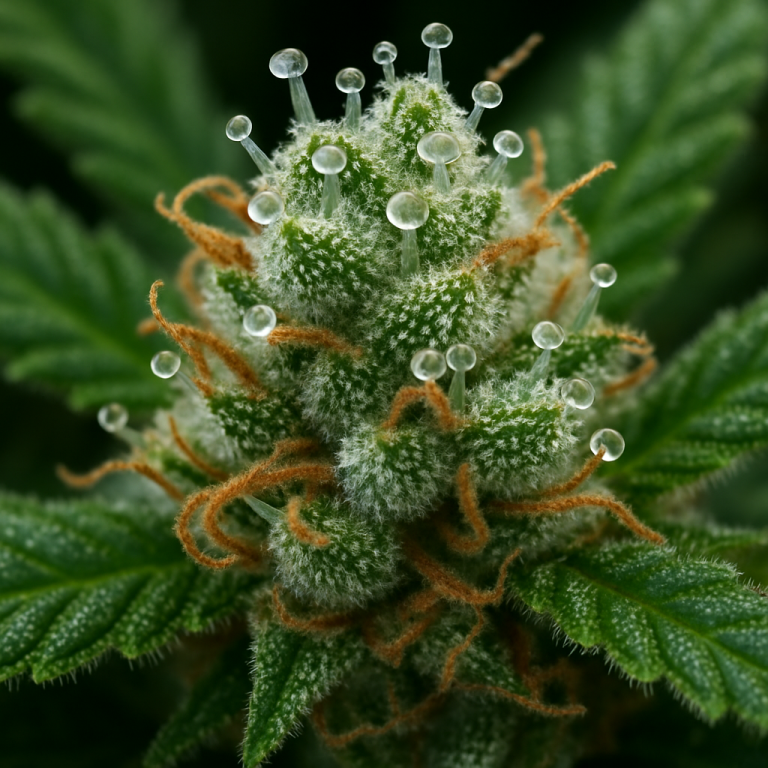 trichomes de cannabis