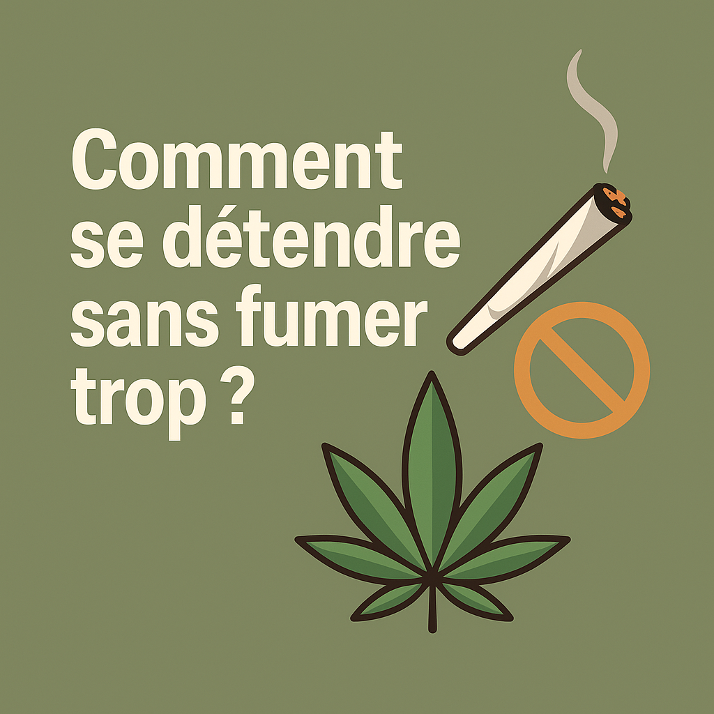 Comment se détendre sans fumer trop