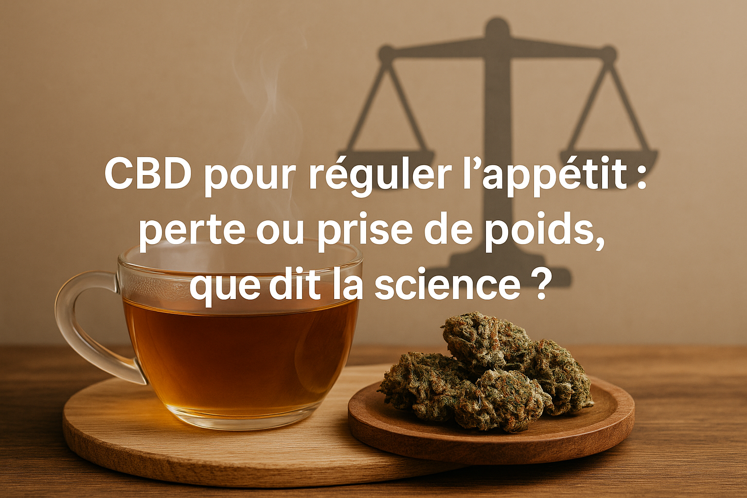 CBD pour réguler l'appétit