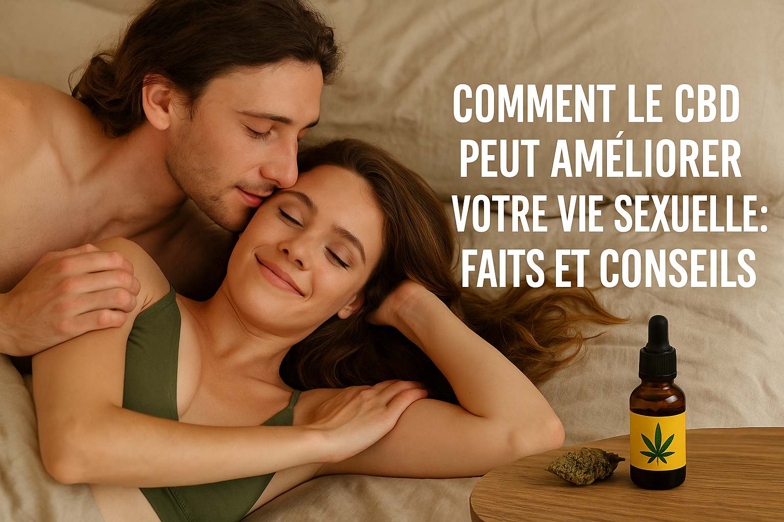 CBD peut améliorer votre vie sexuelle faits