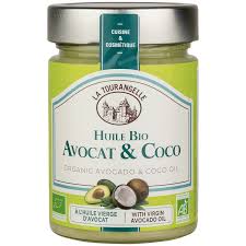 huile de coco avocat