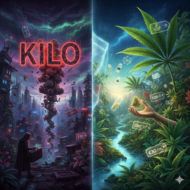 Le prix du cannabis au kilo en France : on décortique le marché noir et on explore les alternatives légales (CBD, Delta-9 THC). Infos 2025.