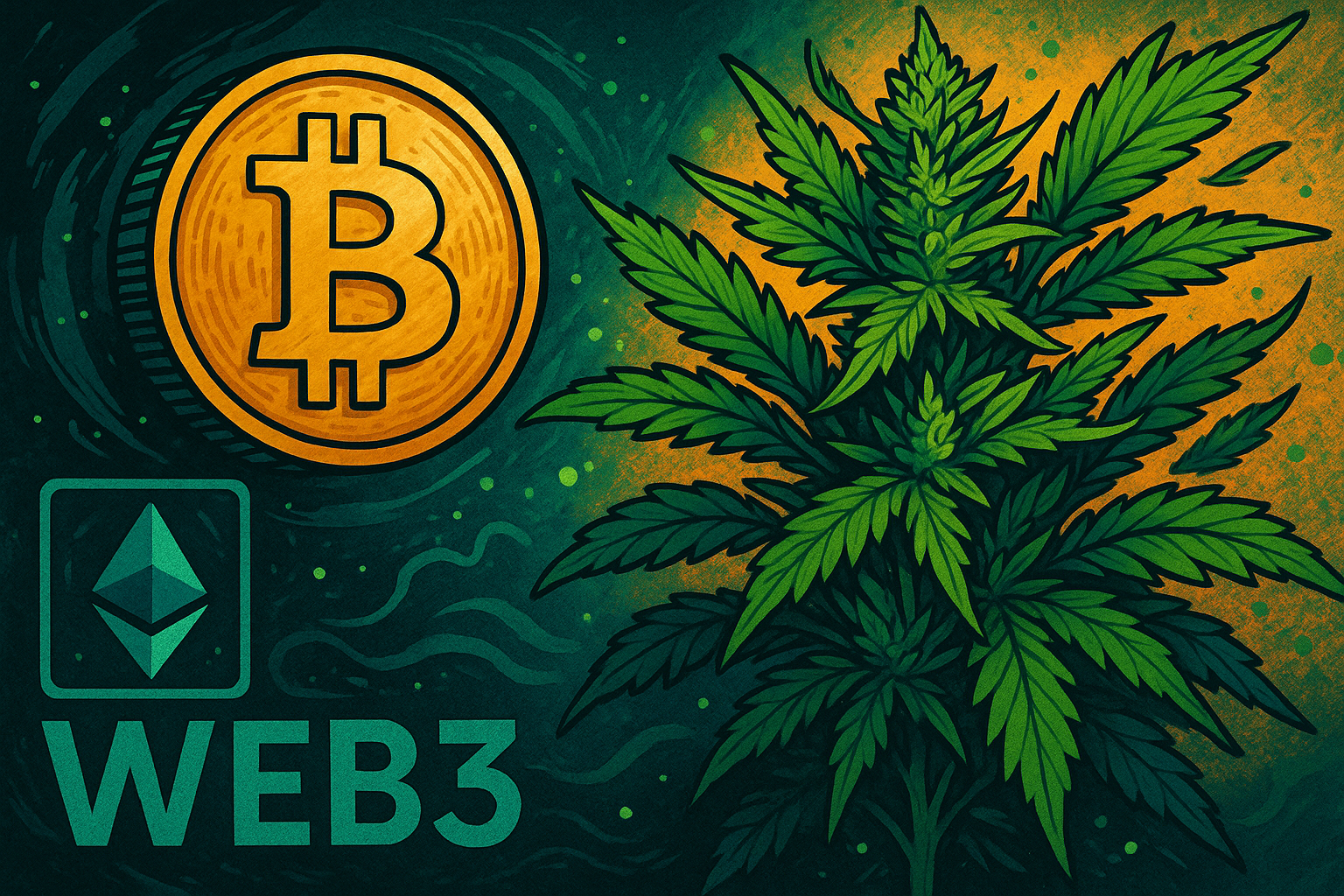 Crypto et le cannabis
