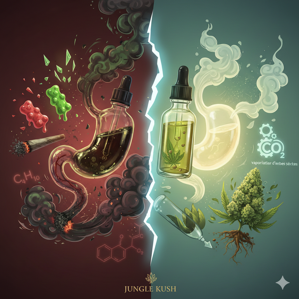 CBD éviter si on l’estomac fragile