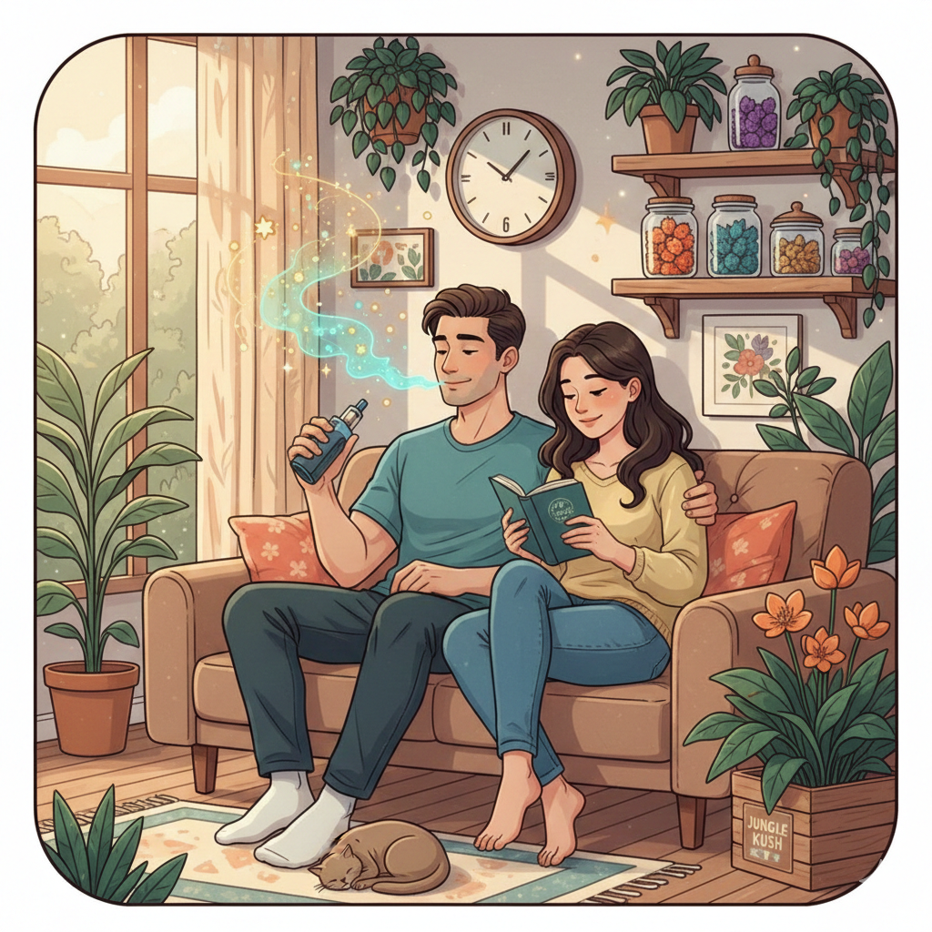 Concilier vie couple consommation cannabis