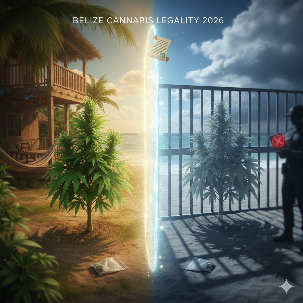 cannabis est-il légal Belize