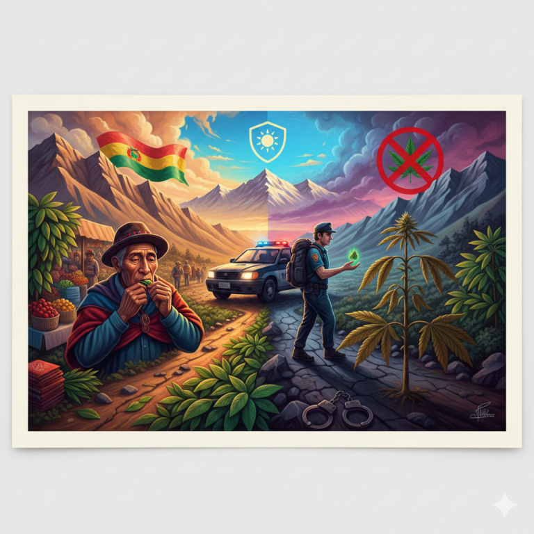 cannabis est-il légal Bolivie