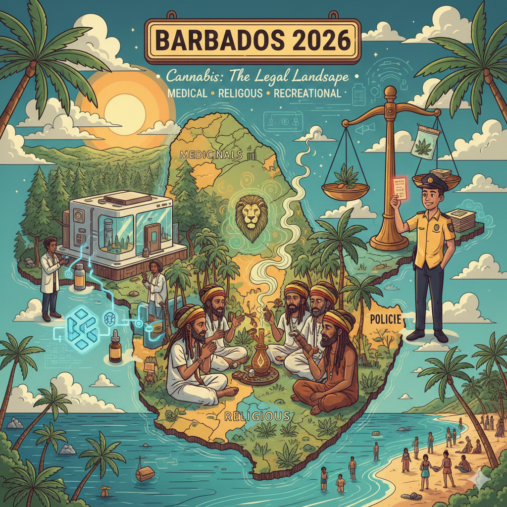 cannabis est-il légal à la Barbade