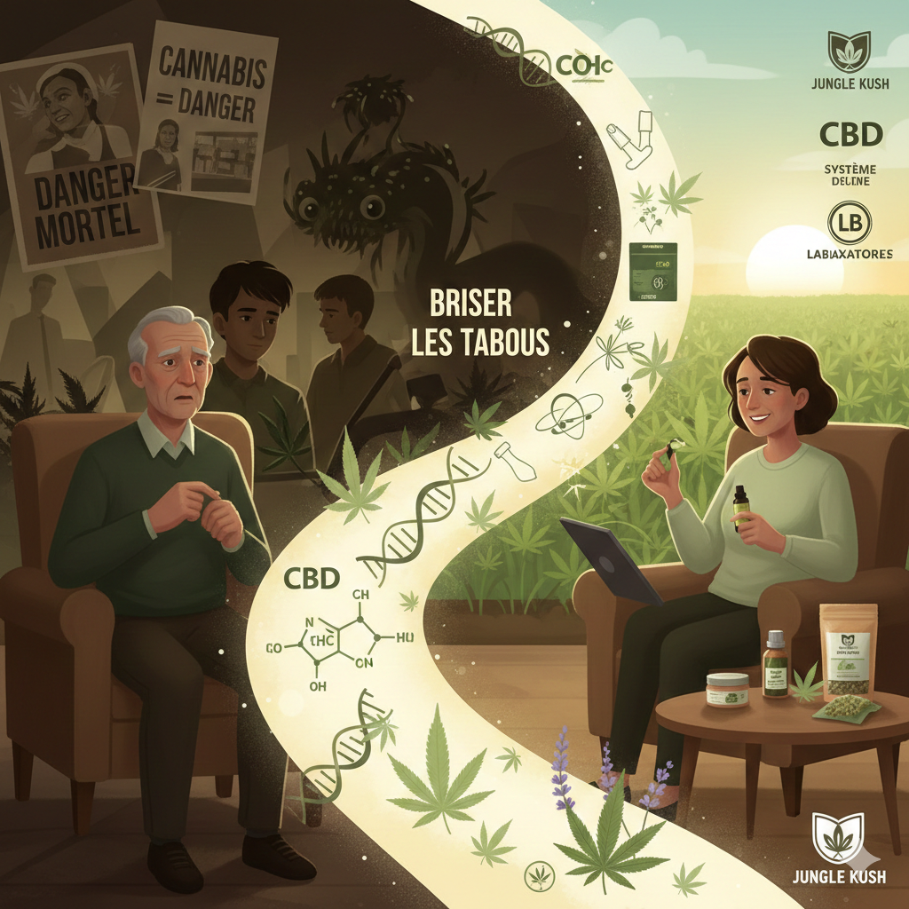 parler CBD parents quand ont connu guerre drogue