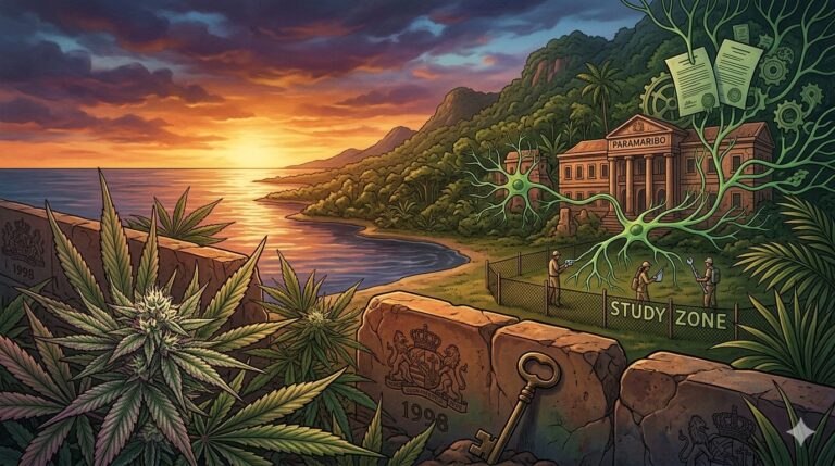 Cannabis Legalité Suriname