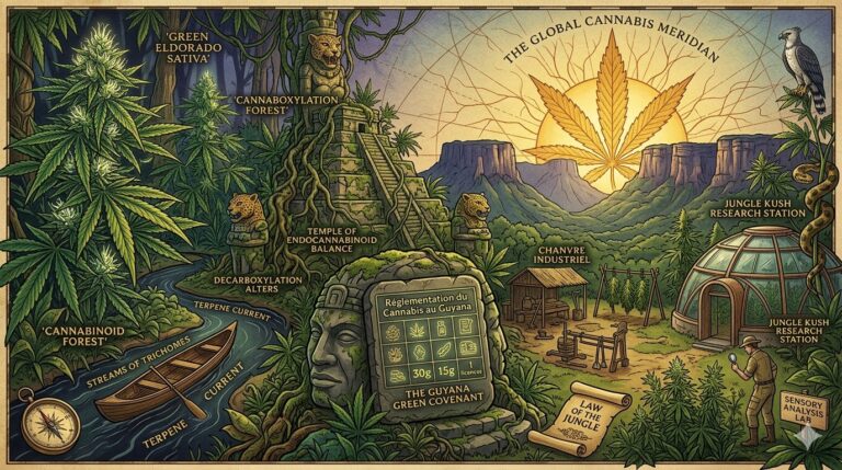 Cannabis légalité Guyana