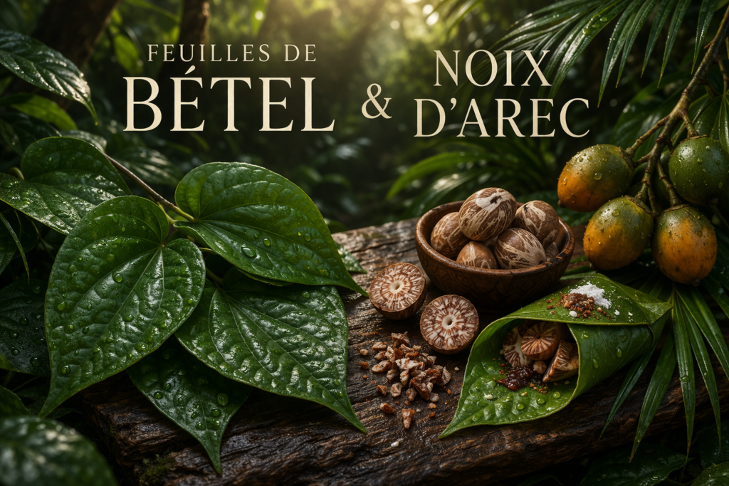 Feuilles de bétel & noix d'arec
