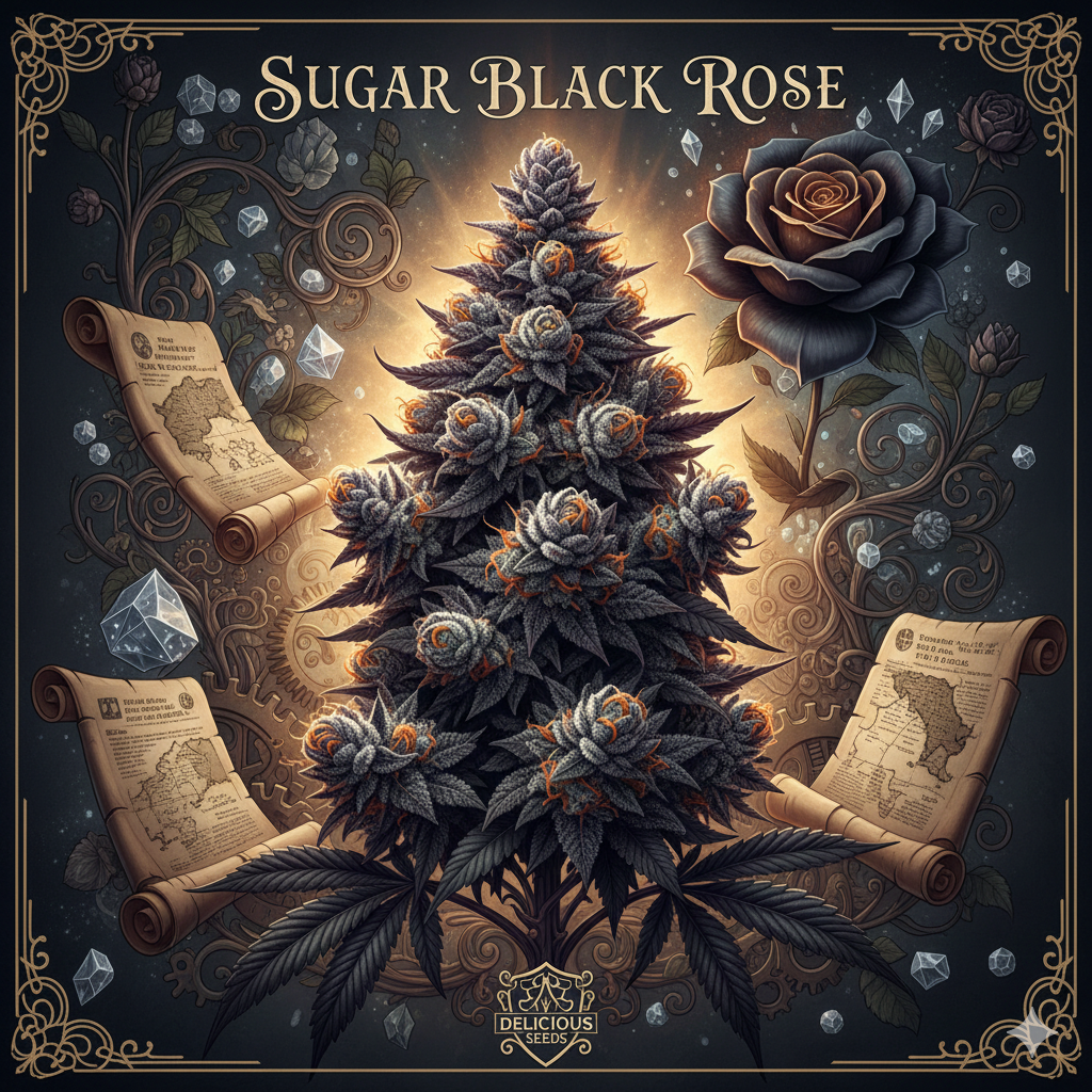Sugar Black Rose