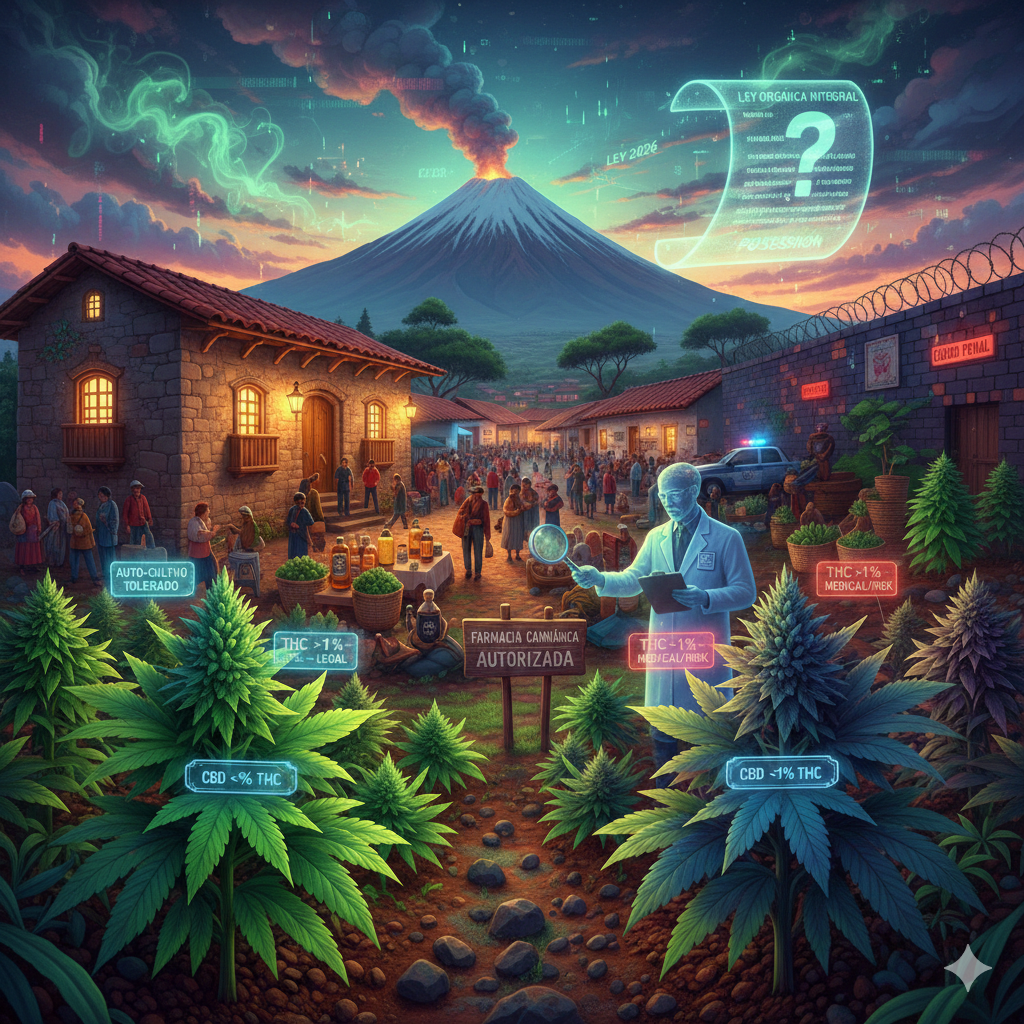 cannabis est-il légal Équateur