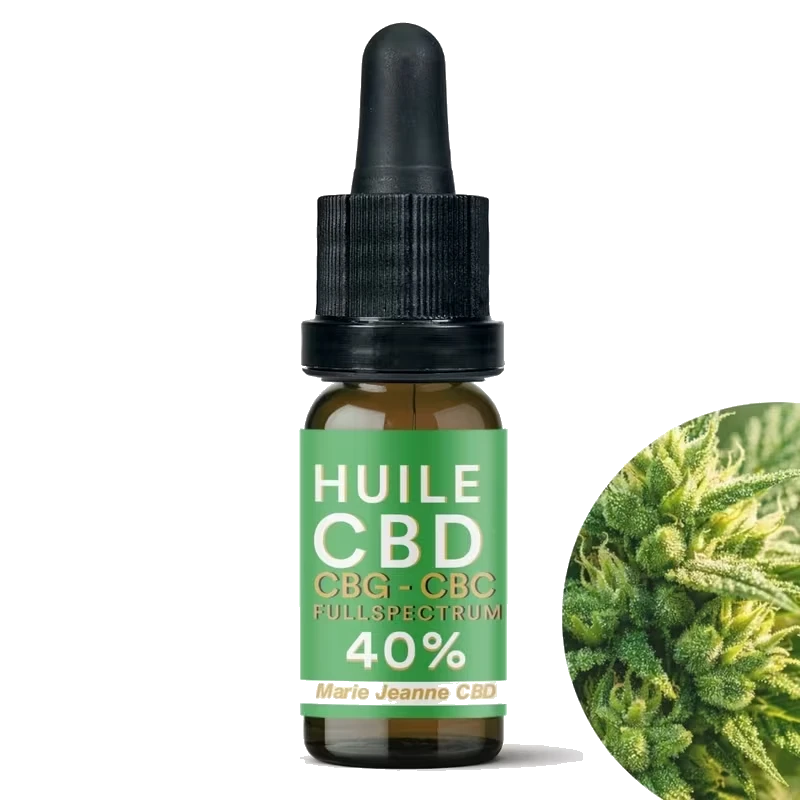 Huile CBD 40% CBD-CBG-CBC