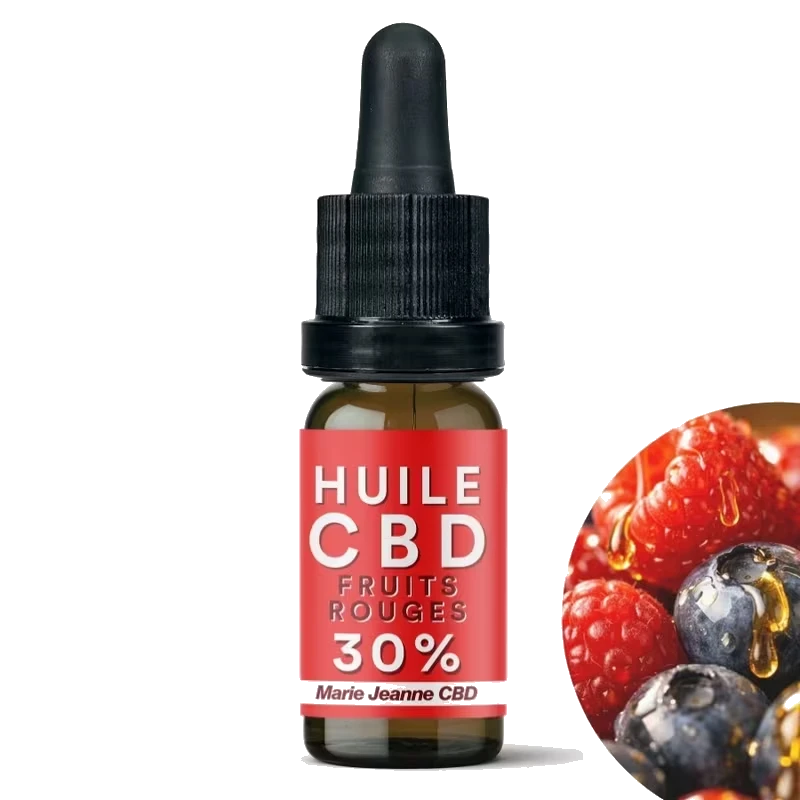 Huile CBD 30% Fruits Rouges