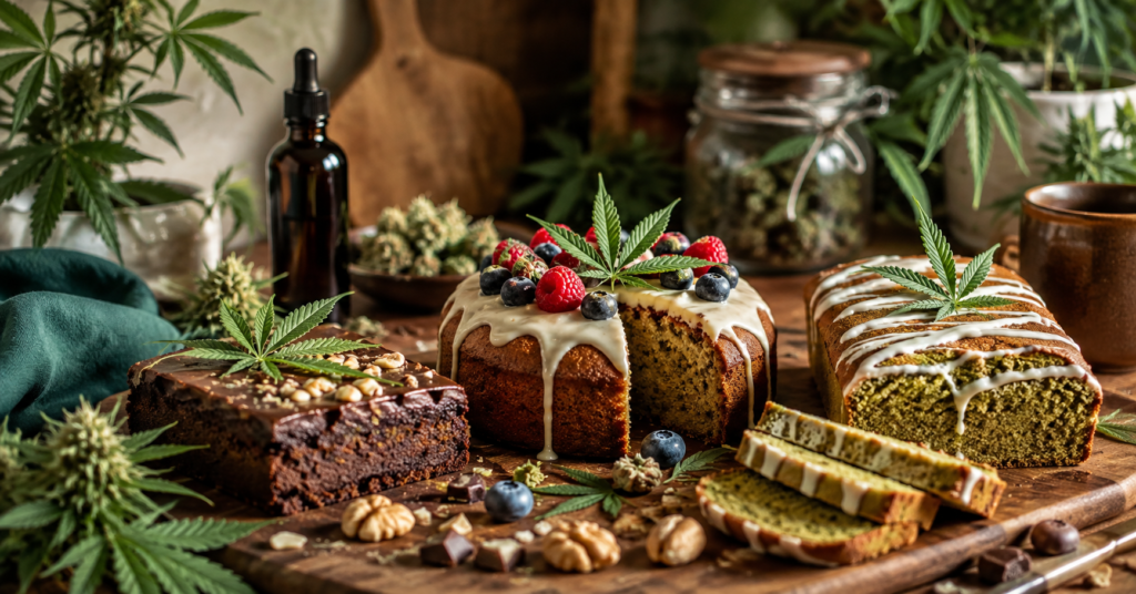 Gâteau au CBD