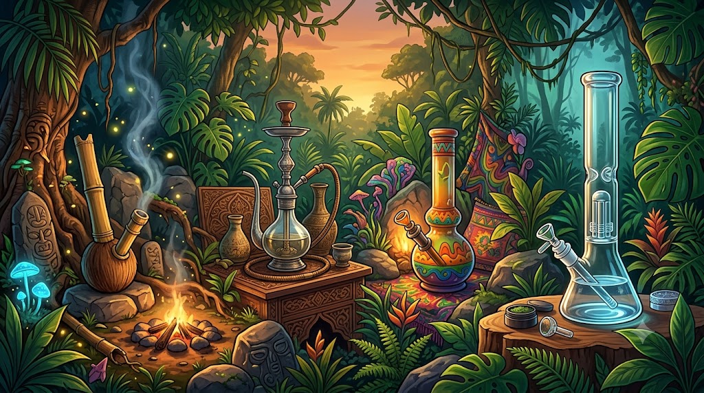 Le bong l'Histoire et évolution de l’accessoire culte