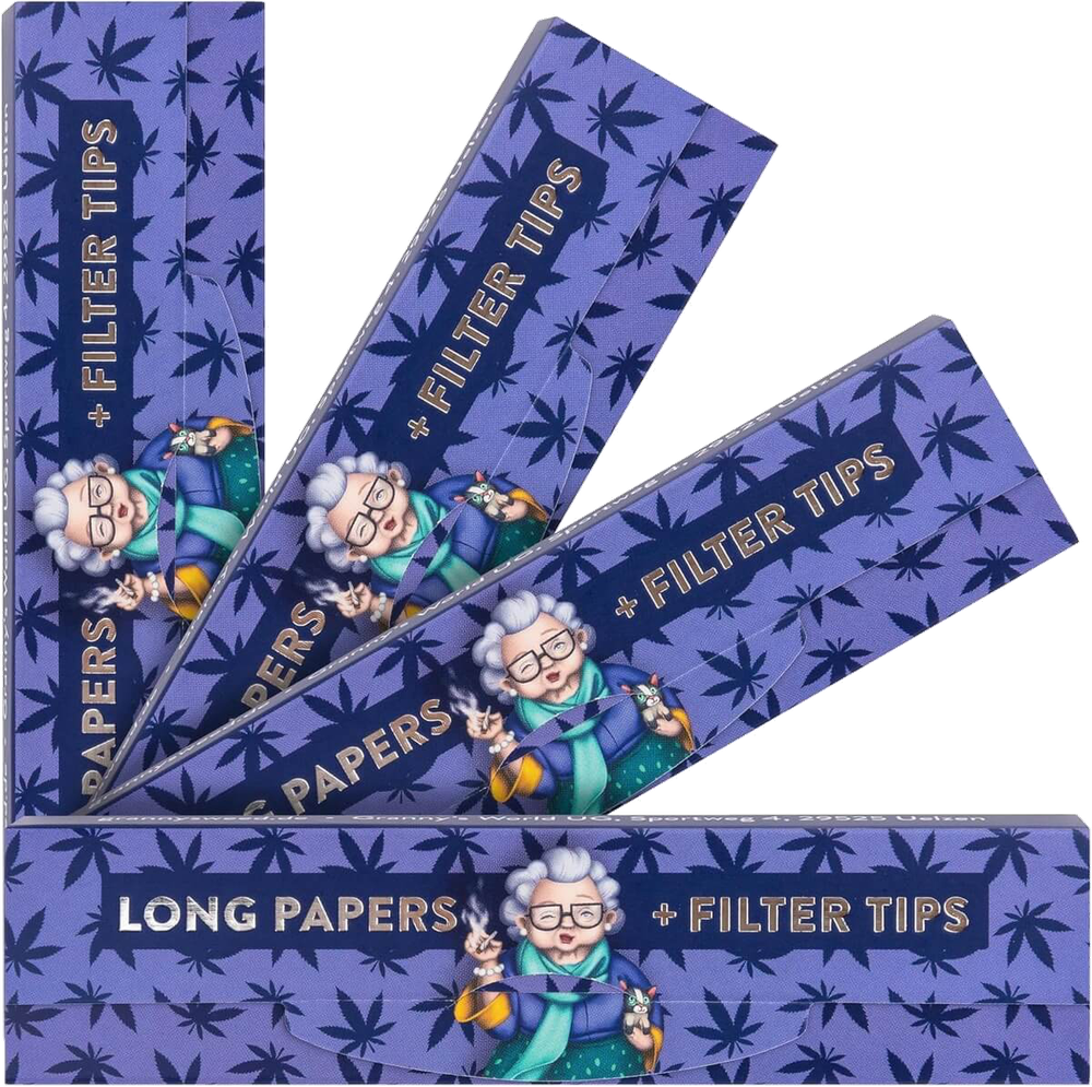 Granny's Long Papers + Tips – Le duo King Size