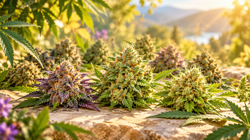 Les 16 variétés de cannabis