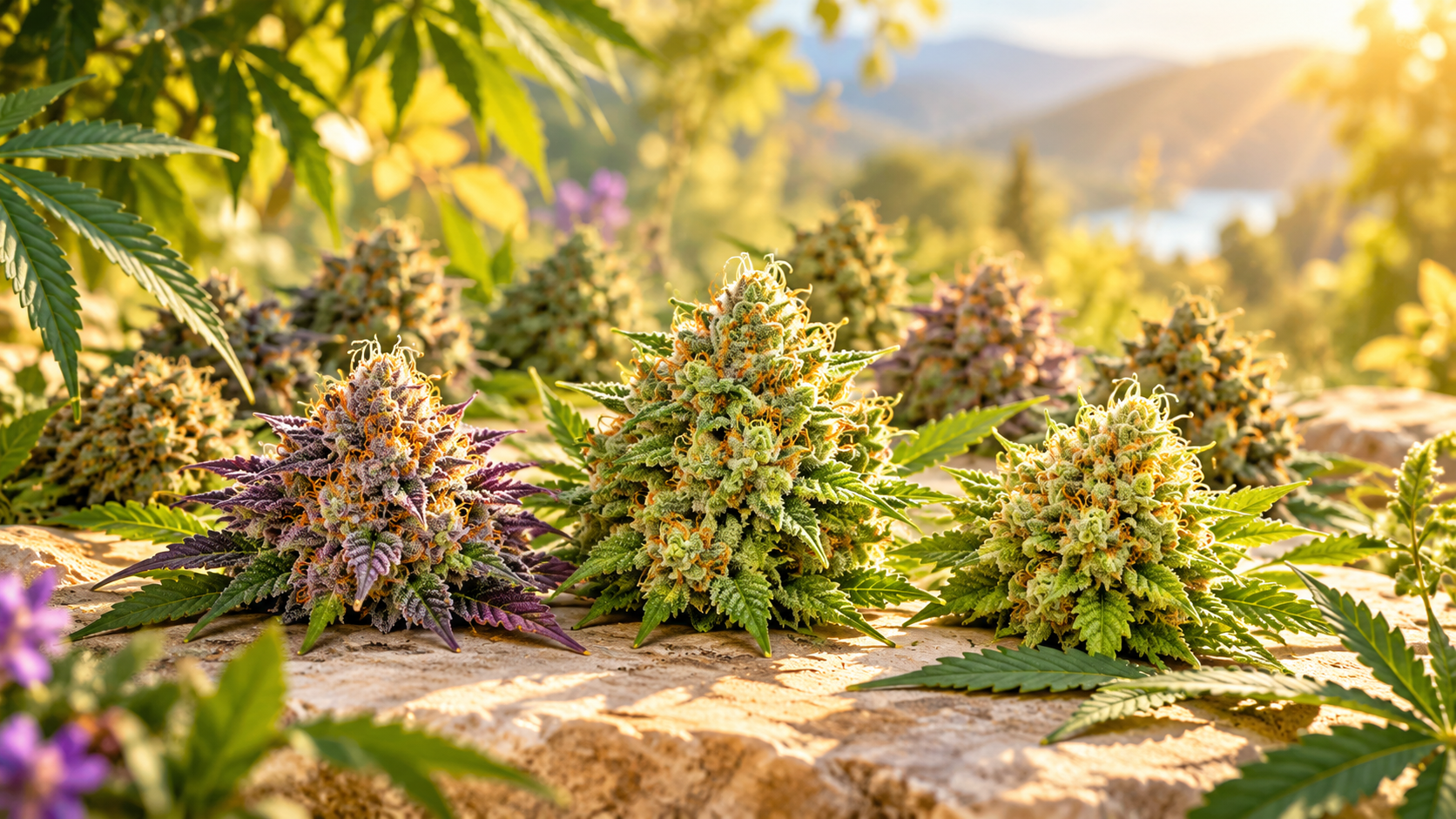 Les 16 variétés de cannabis