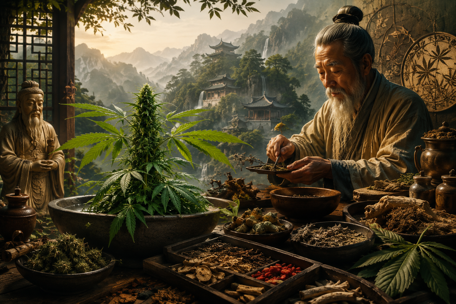 Cannabis dans la Médecine Chinoise